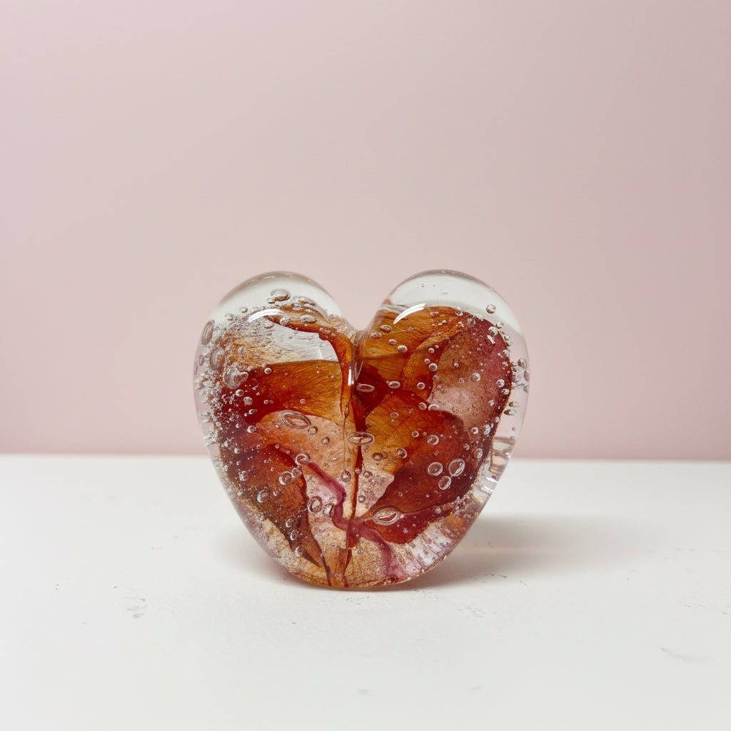Glass heart medium