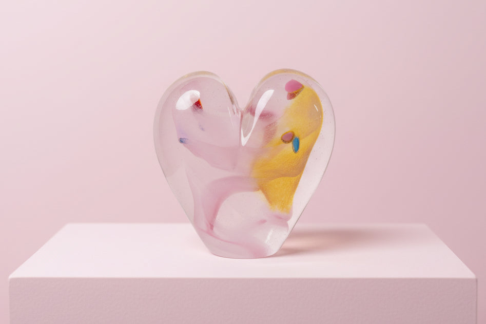 Biggest glass heart