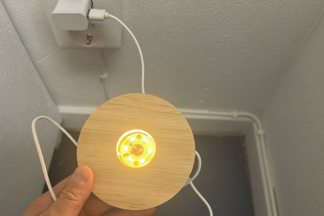 LED- lamp warm light