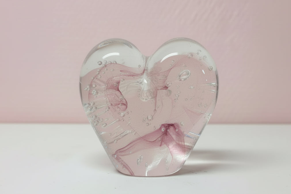 Glass heart medium