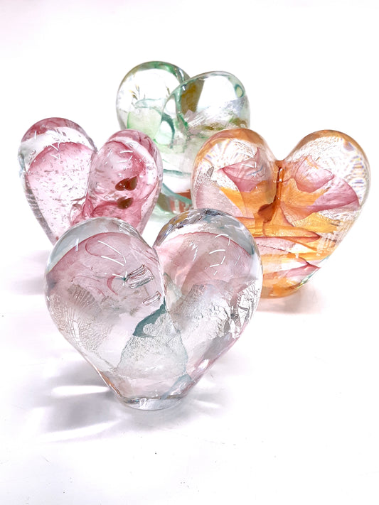 Glass heart medium